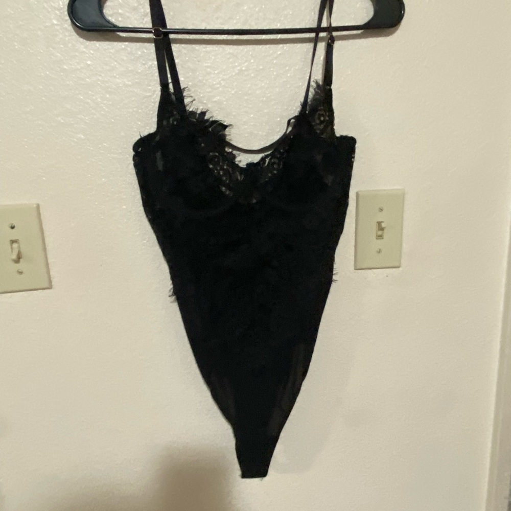 Black Lace Bodysuit